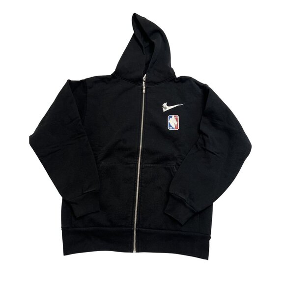 Warren Lotas Kobe Bryant Chenille Patch Zip-Up Hoodie in Black - Picture 1 of 3